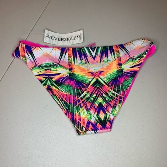 NWT TINIBIKINI REVERSIBLE SWIMSUIT TWO PIECE - Picture 3 of 6